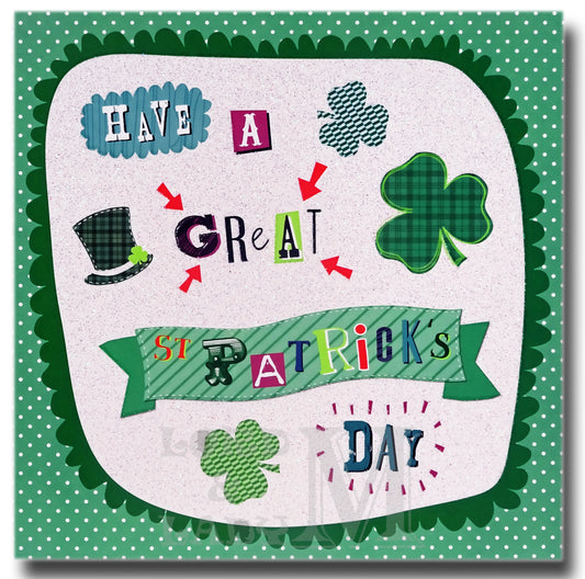 15cm - Have A Great St Patrick's Day - DV