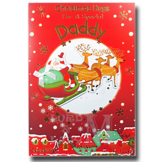 25cm - Christmas Hugs ... - Lge Letter - DGC