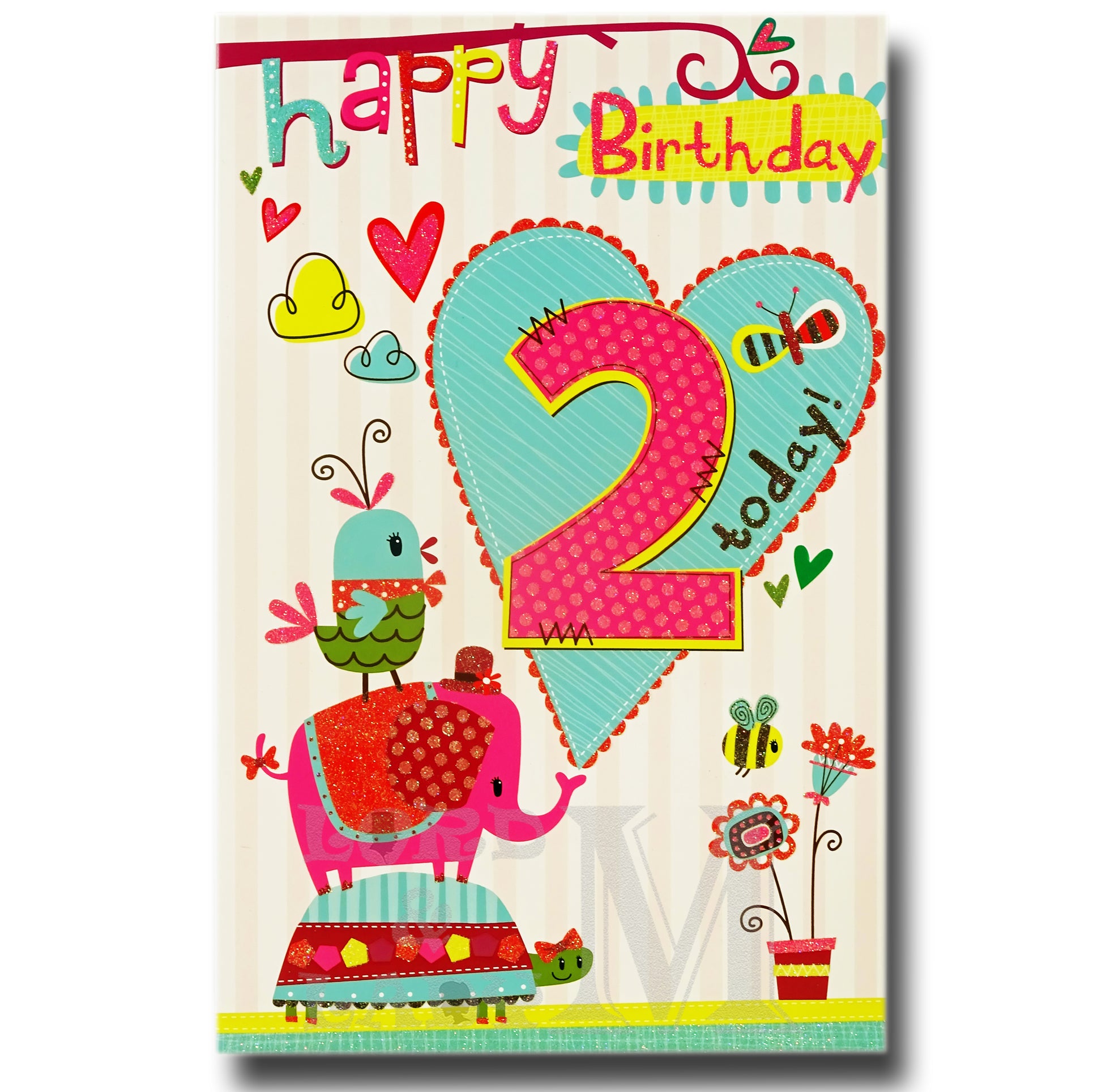 27cm - Happy Birthday 2 Today! - Lge Let - E