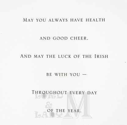 20cm - Wishing You Joy On St. Patrick's Day - BGC