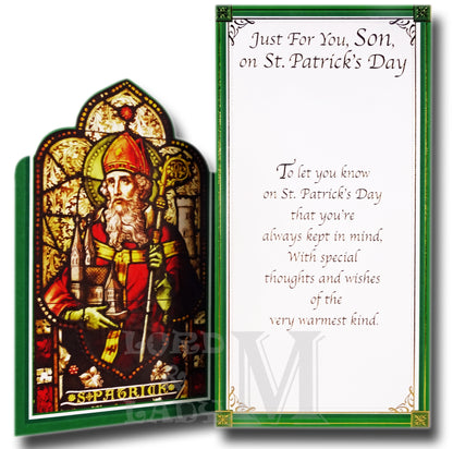 23cm - Just For You, Son, On St. Patrick's Day -BG