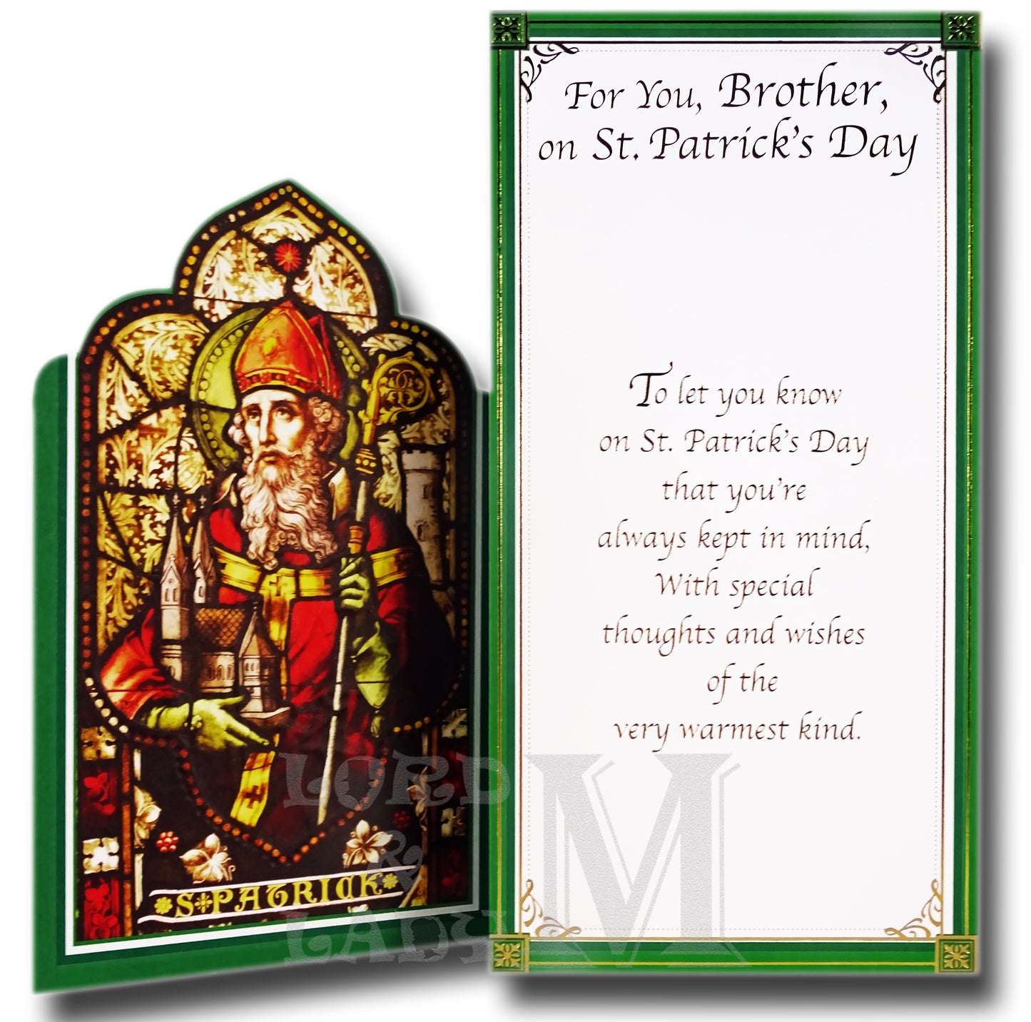 23cm - For You, Brother, On St. Patrick's Day -BGC