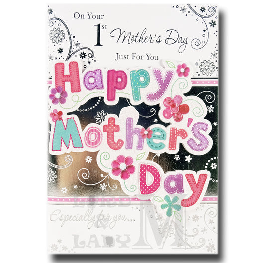 19cm - On Your 1st Mother's Day Just For You - BGC