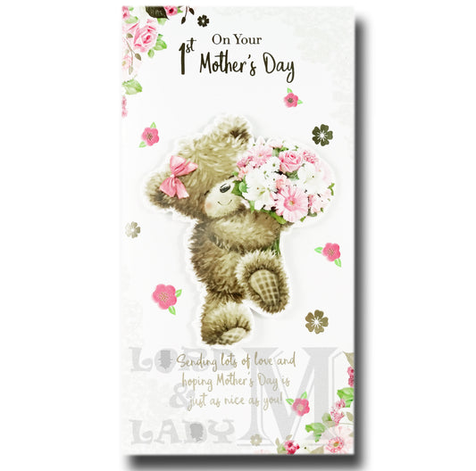 23cm - On Your 1st Mother's Day Sending Lots - BGC