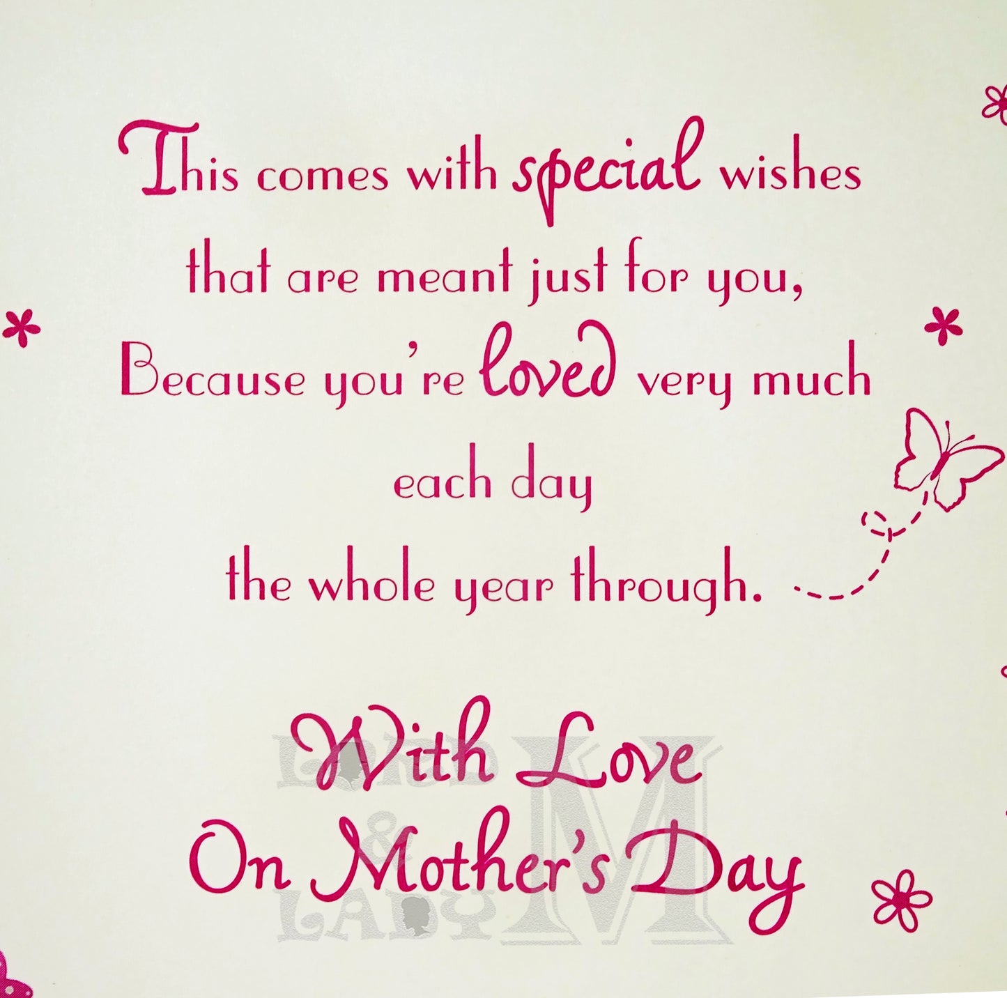23cm - Happy Mother's Day To Someone Special - BGC