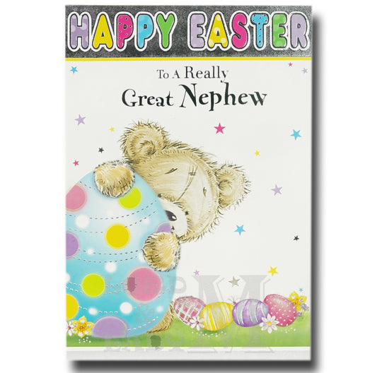 19cm - Happy Easter To A Really Great Nephew - BGC