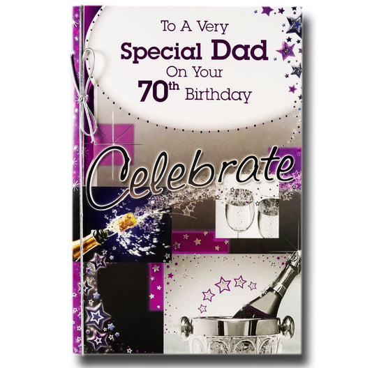 23cm - To A Very Special Dad On Your 70th .. - BGC