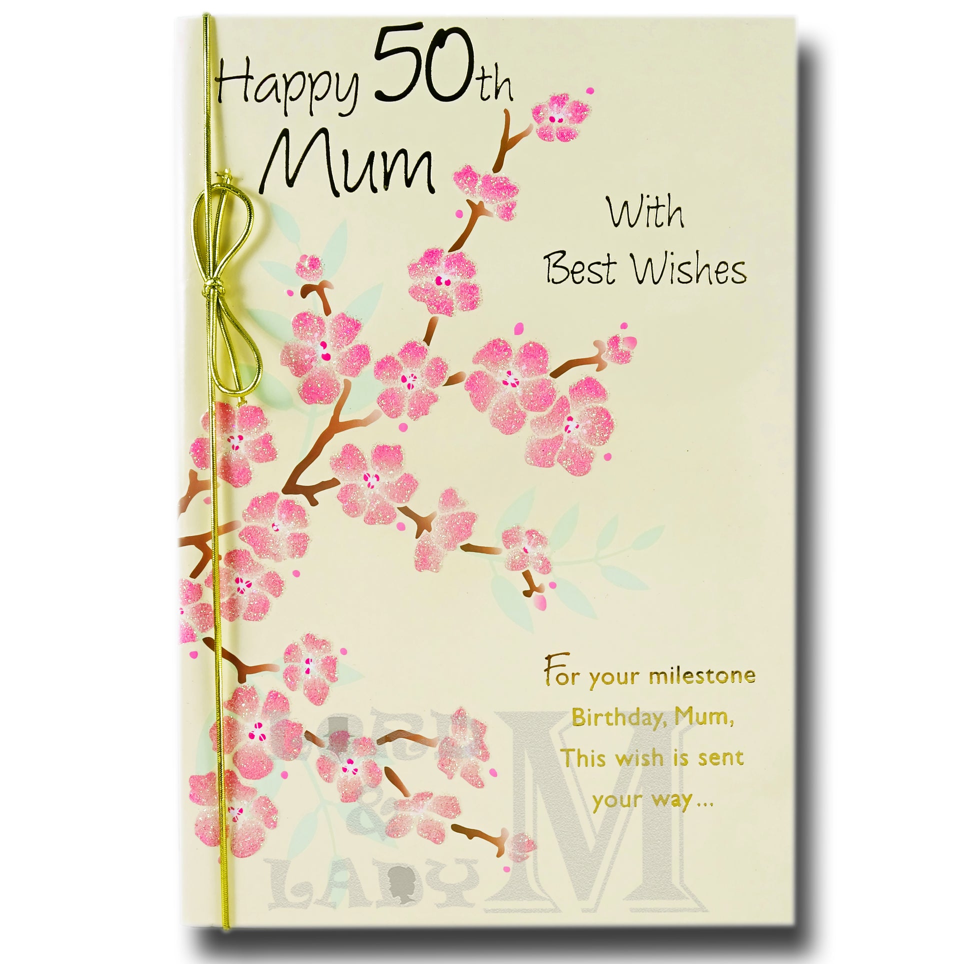 22cm - Happy 50th Birthday Mum With Best ... - BGC