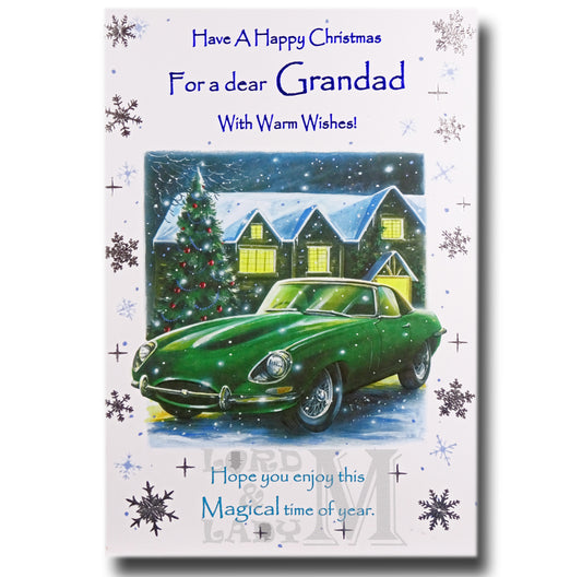 19cm - ... For A Dear Grandad - Green Car - DGC