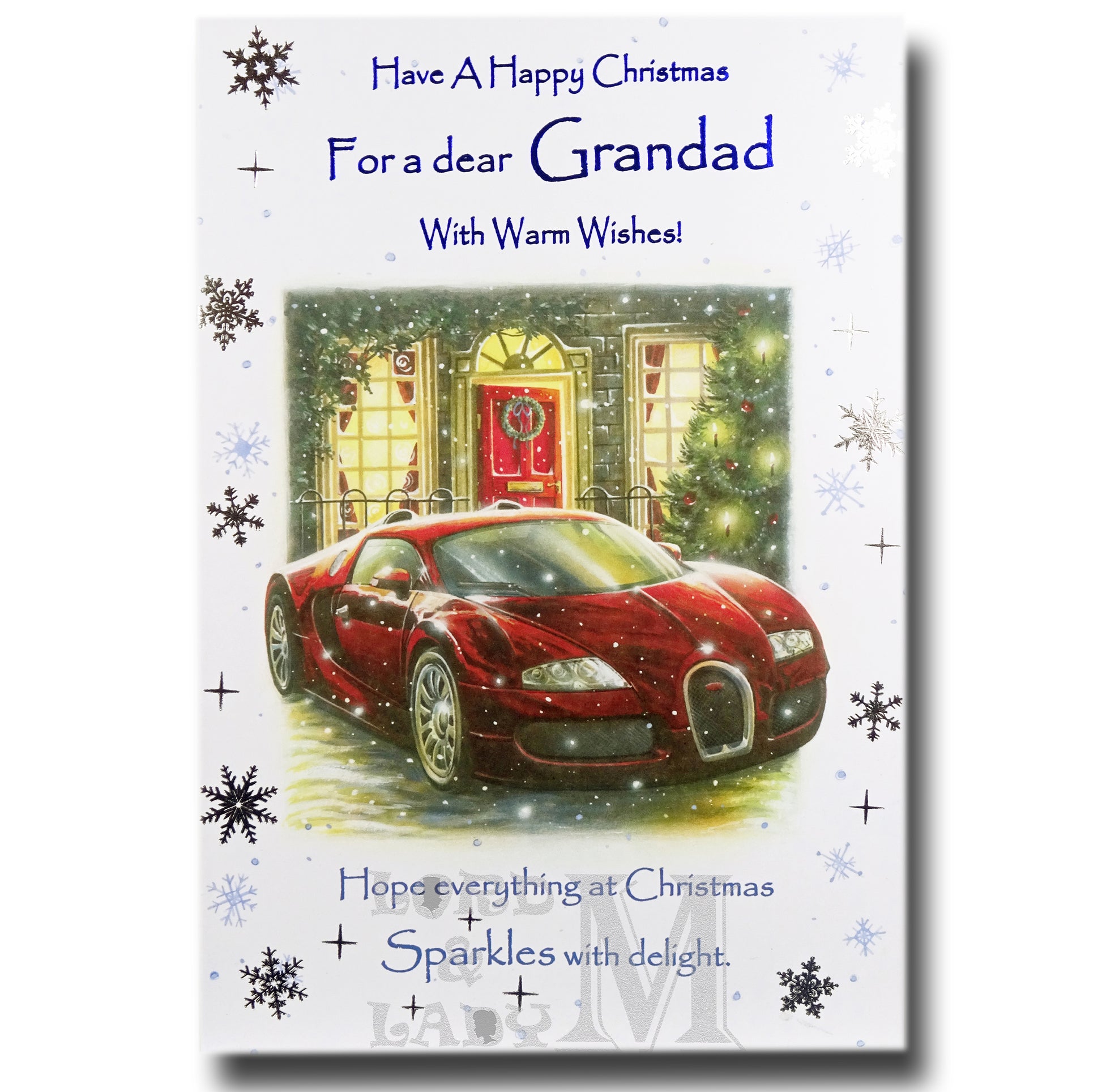 19cm - ... For A Dear Grandad - Red Car - DGC
