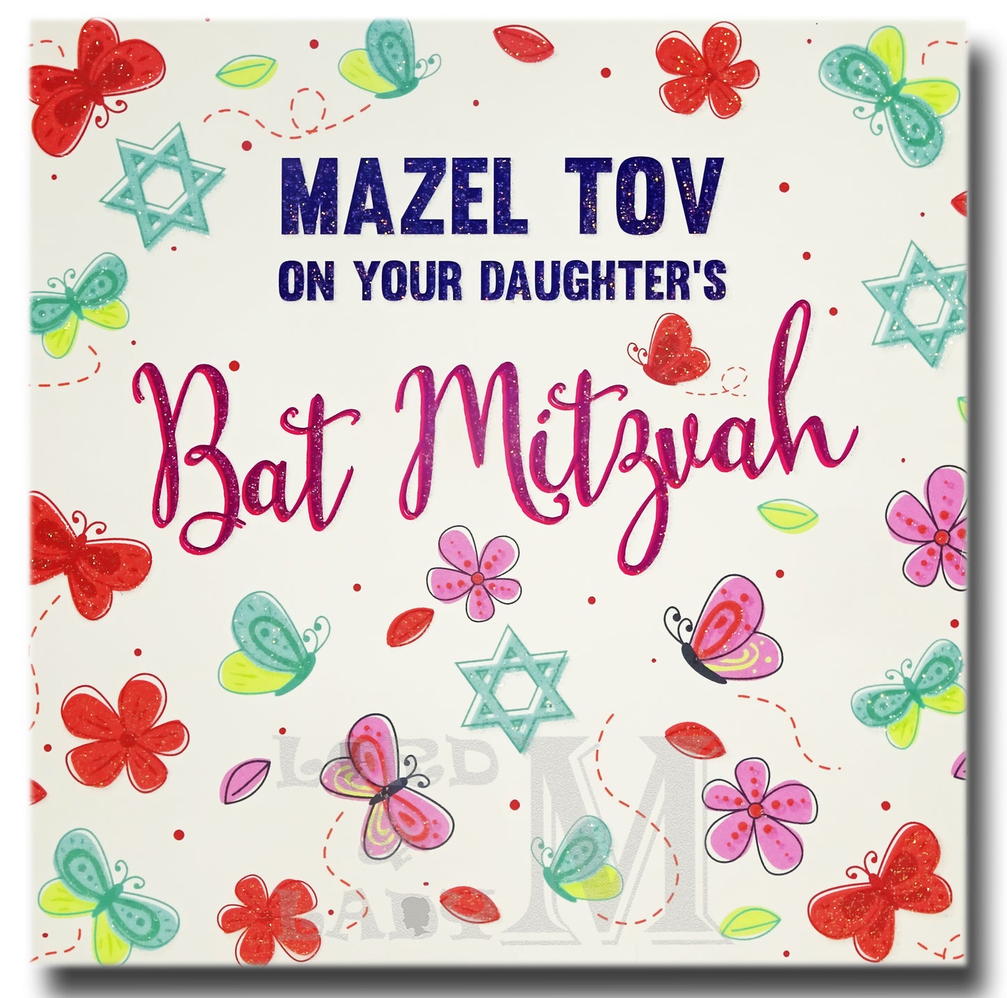 15cm - Mazel Tov On Your Daughter's .. - White -DV