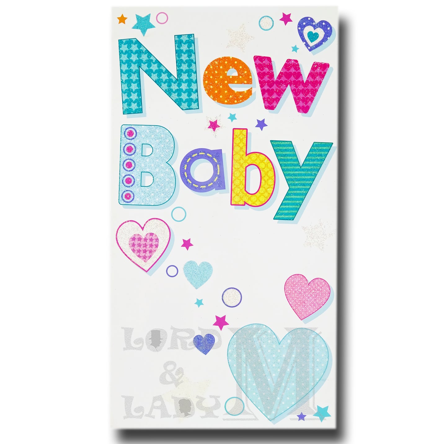22cm - New Baby - Heart - RV