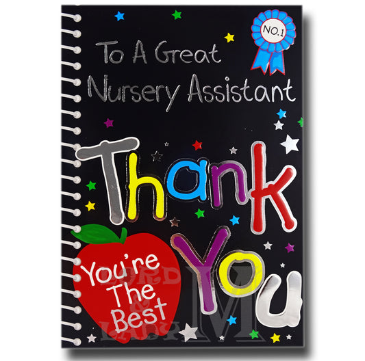 19cm - To A Great Nursery Assistant Thank You -BGC