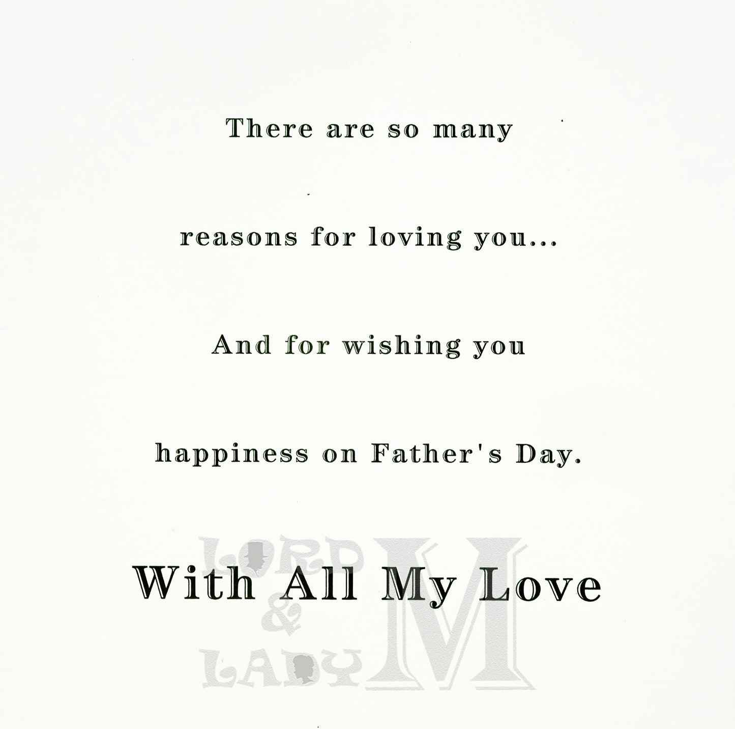19cm - Father's Day Wishes For My Husband - BGC