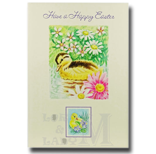 15cm - Have A Happy Easter - Ducks - E