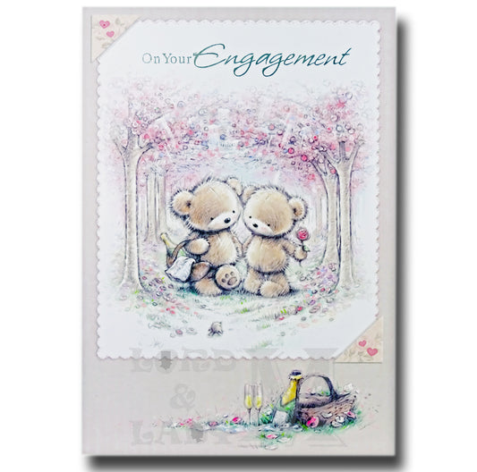 20cm - On Your Engagement - Bears Walking - CWH