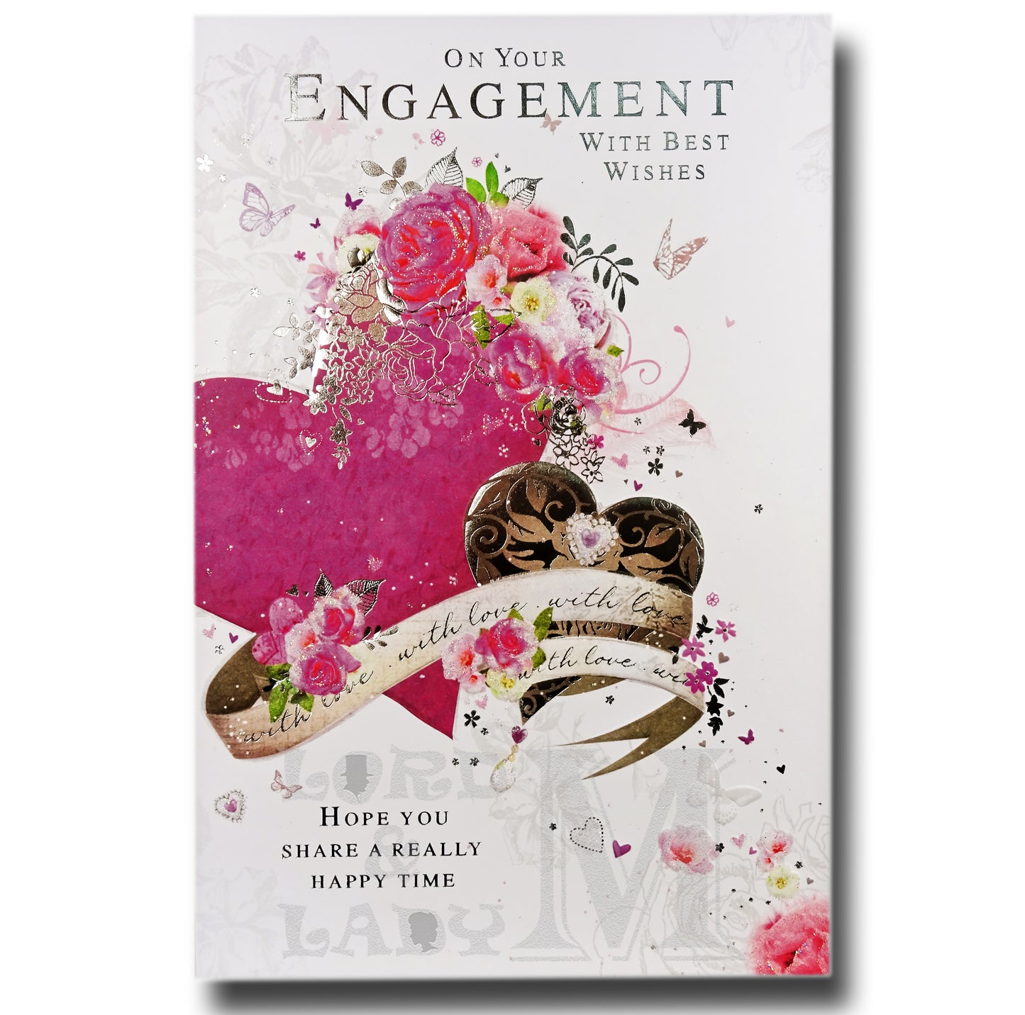 23cm - On Your Engagement With Best Wishes - CWH