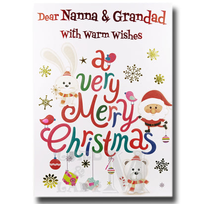 19cm - Dear Nanna & Grandad ... A Very Merry - DGC