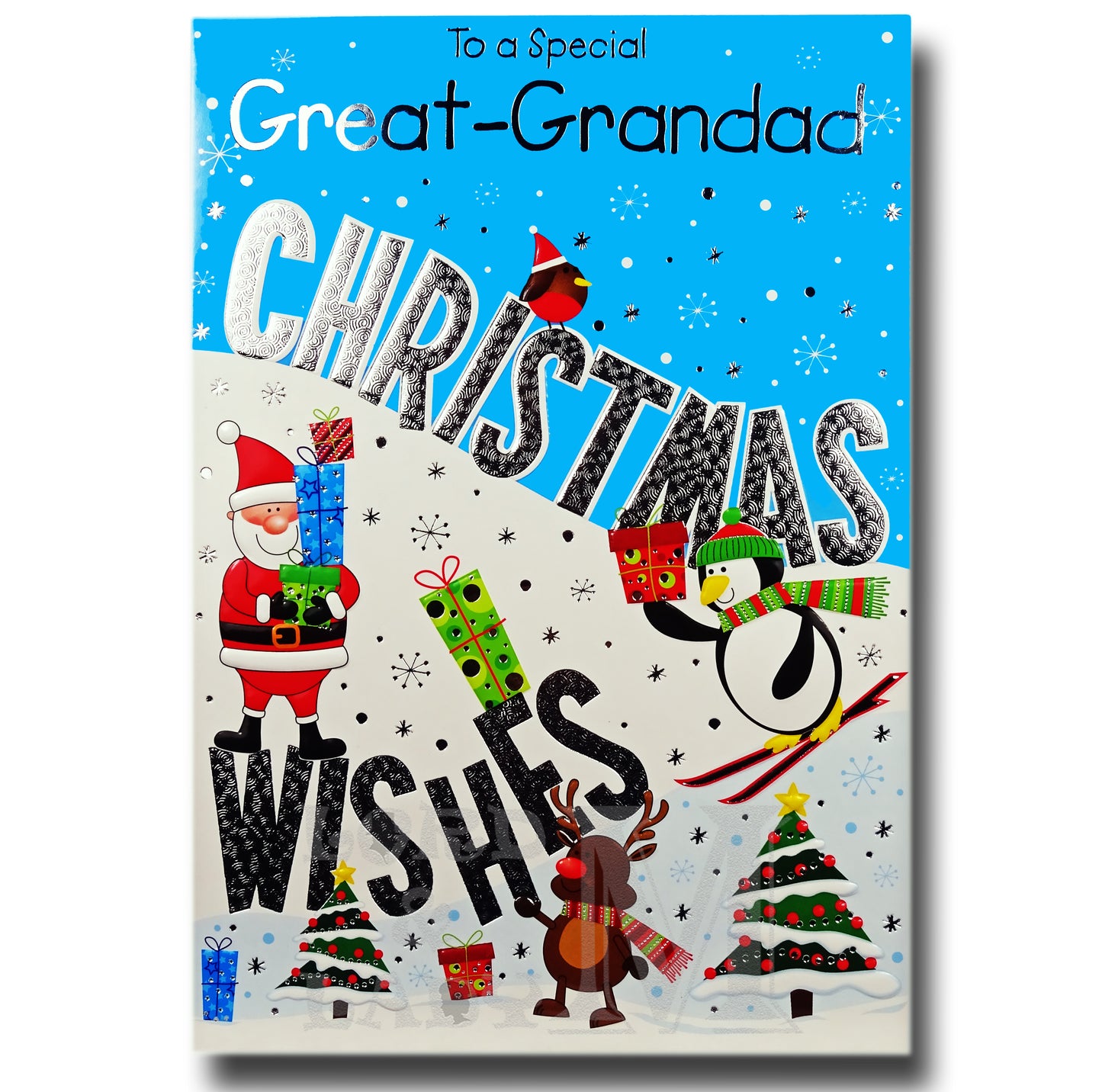19cm - ... Great-Grandad Christmas Wishes - BGC
