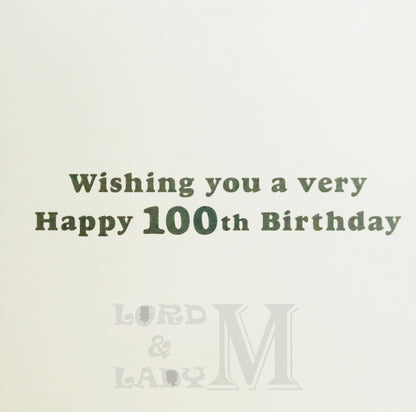 19cm - 100 Happy Birthday - E