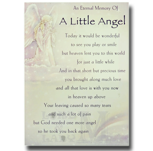 16cm - An Eternal Memory Of A Little Angel - DGC