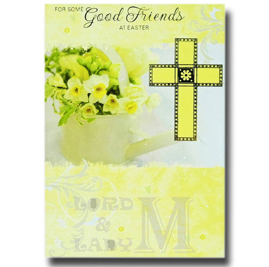 18cm - For Some Good Friends At Easter - Yellow -E