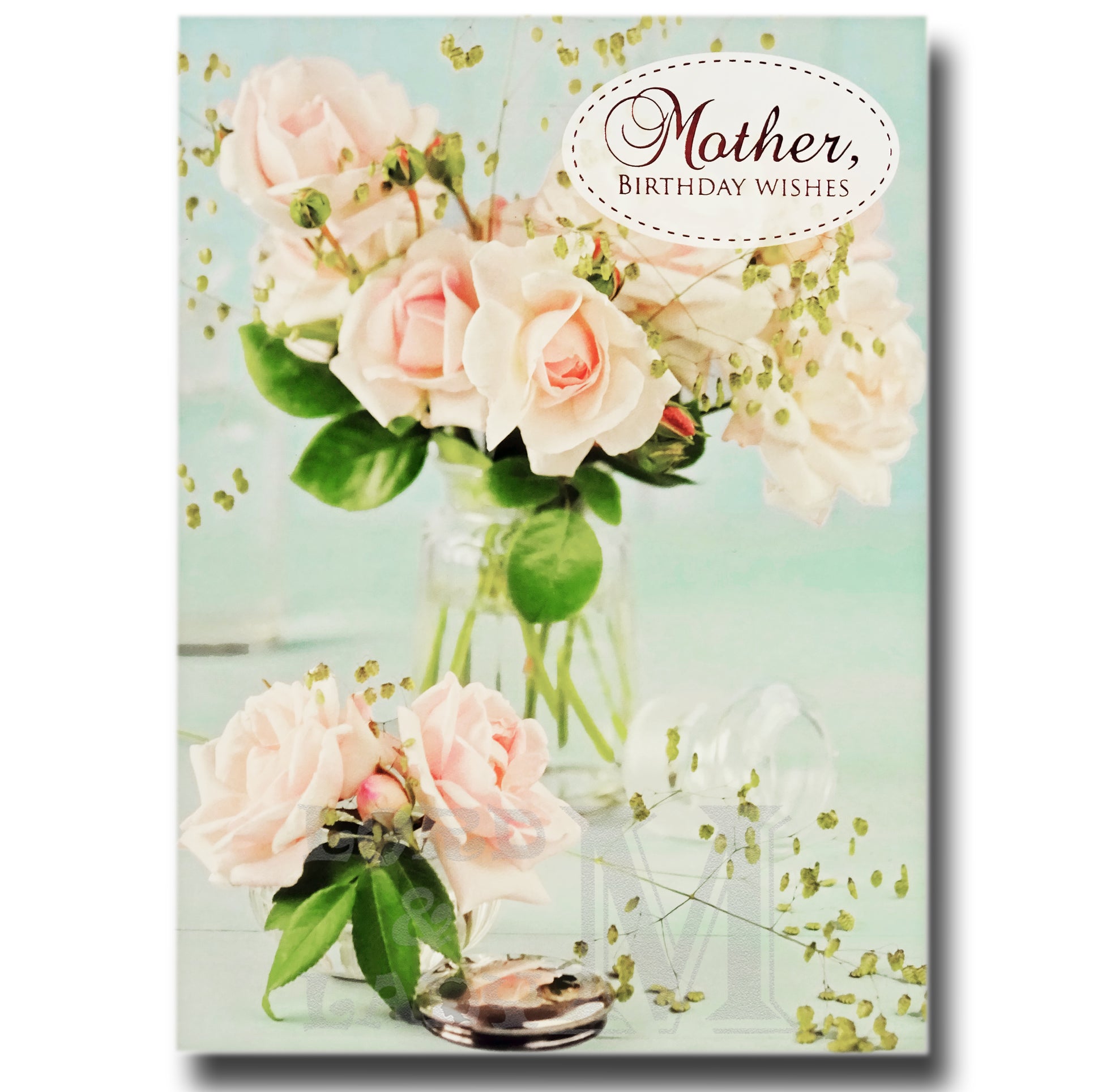 17cm - Mother Birthday Wishes - Roses - OH