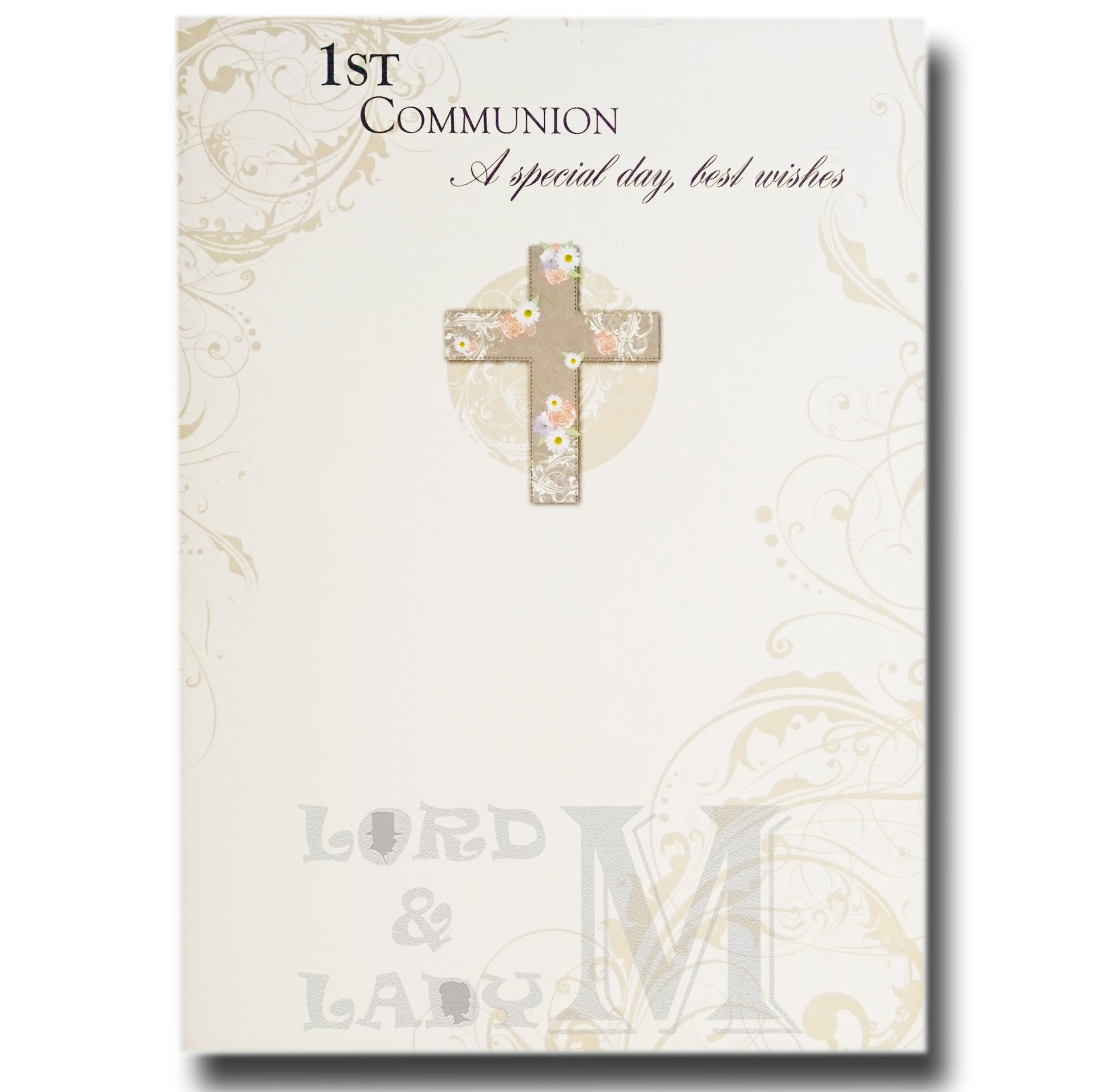 17cm - 1st Communion A Special Day Best Wishes -OH
