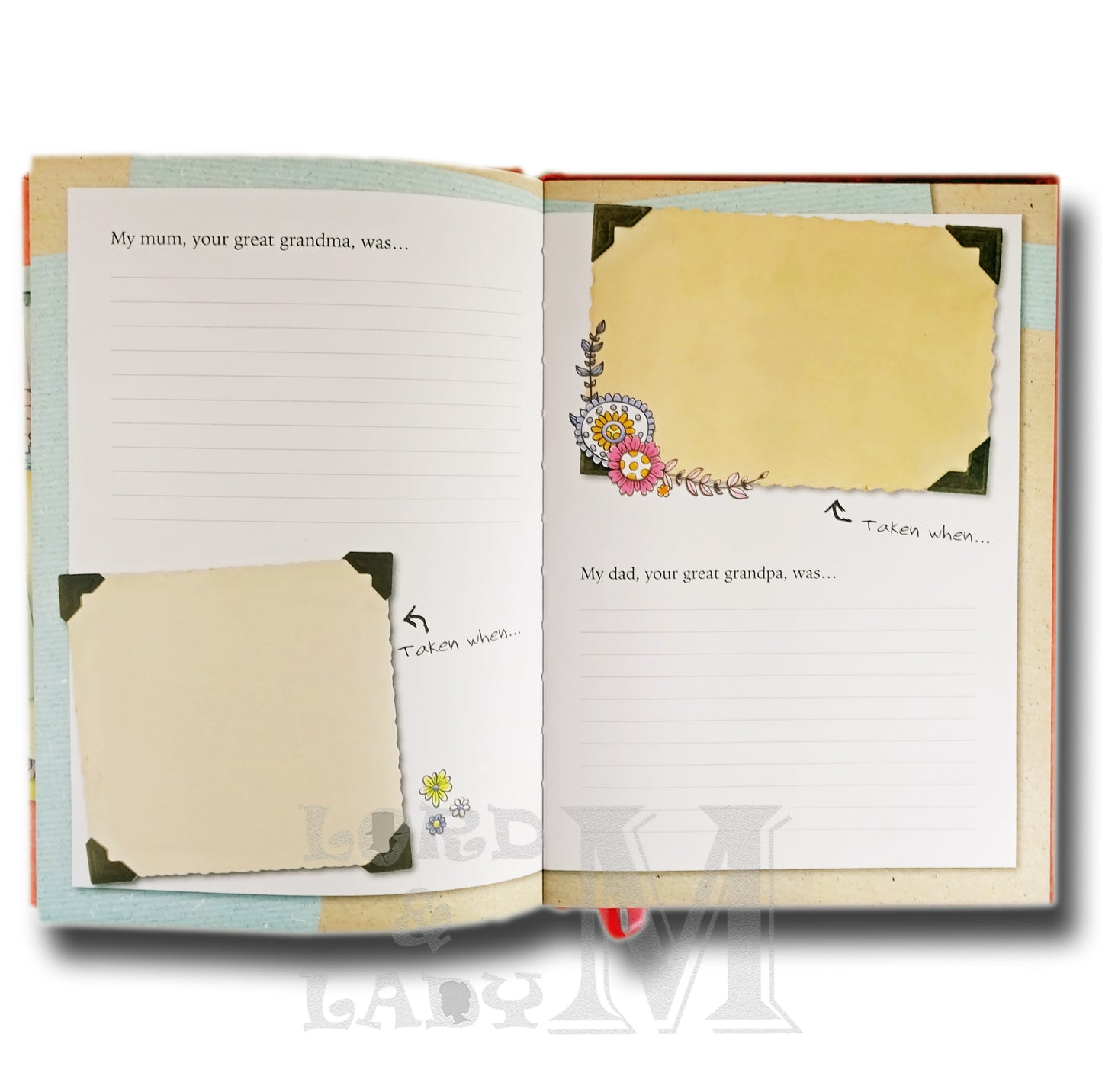 To The Best Grandma In The World - Our Life Journal - Ideal Mother's Day Gift