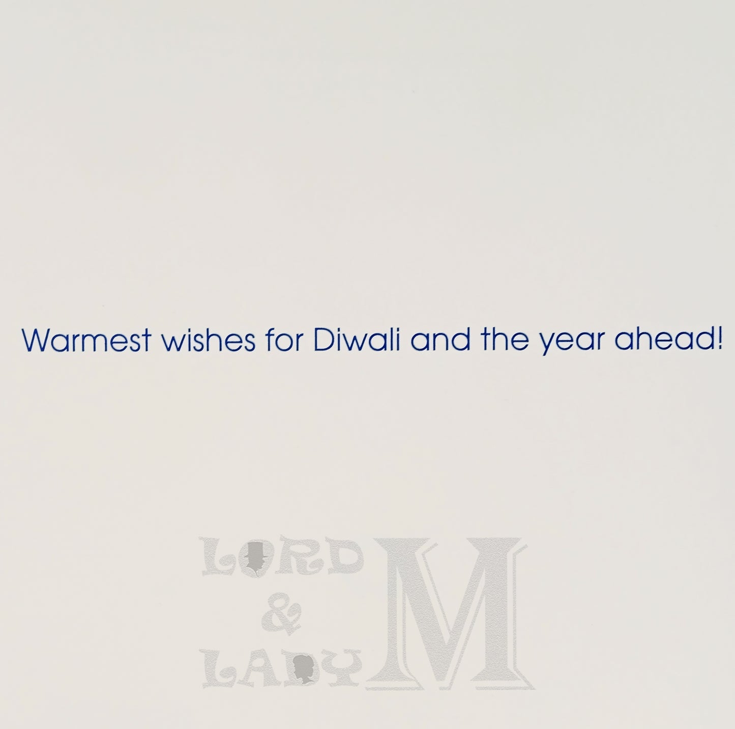 15cm - Wishing You A Diwali Filled With Joy - DV