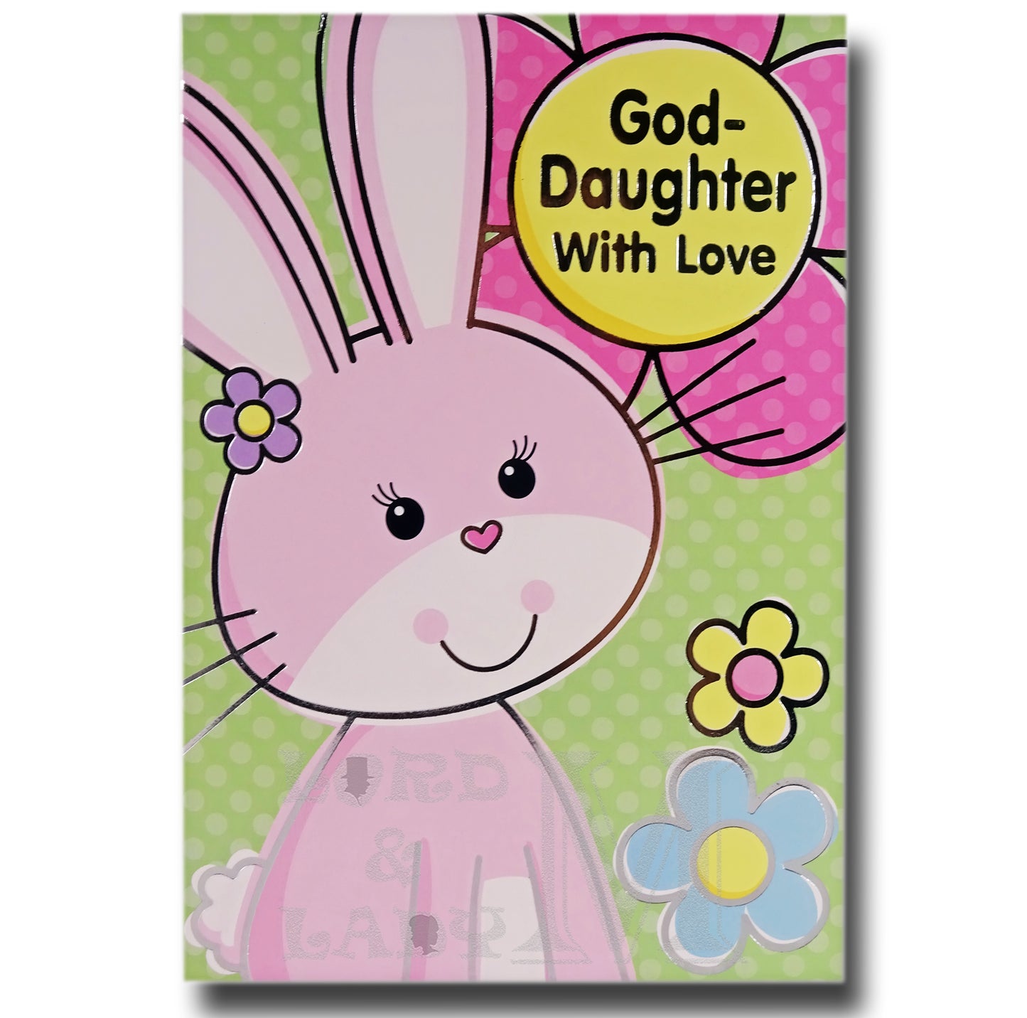 19cm - God-Daughter With Love - Bunny Rabbit - KH