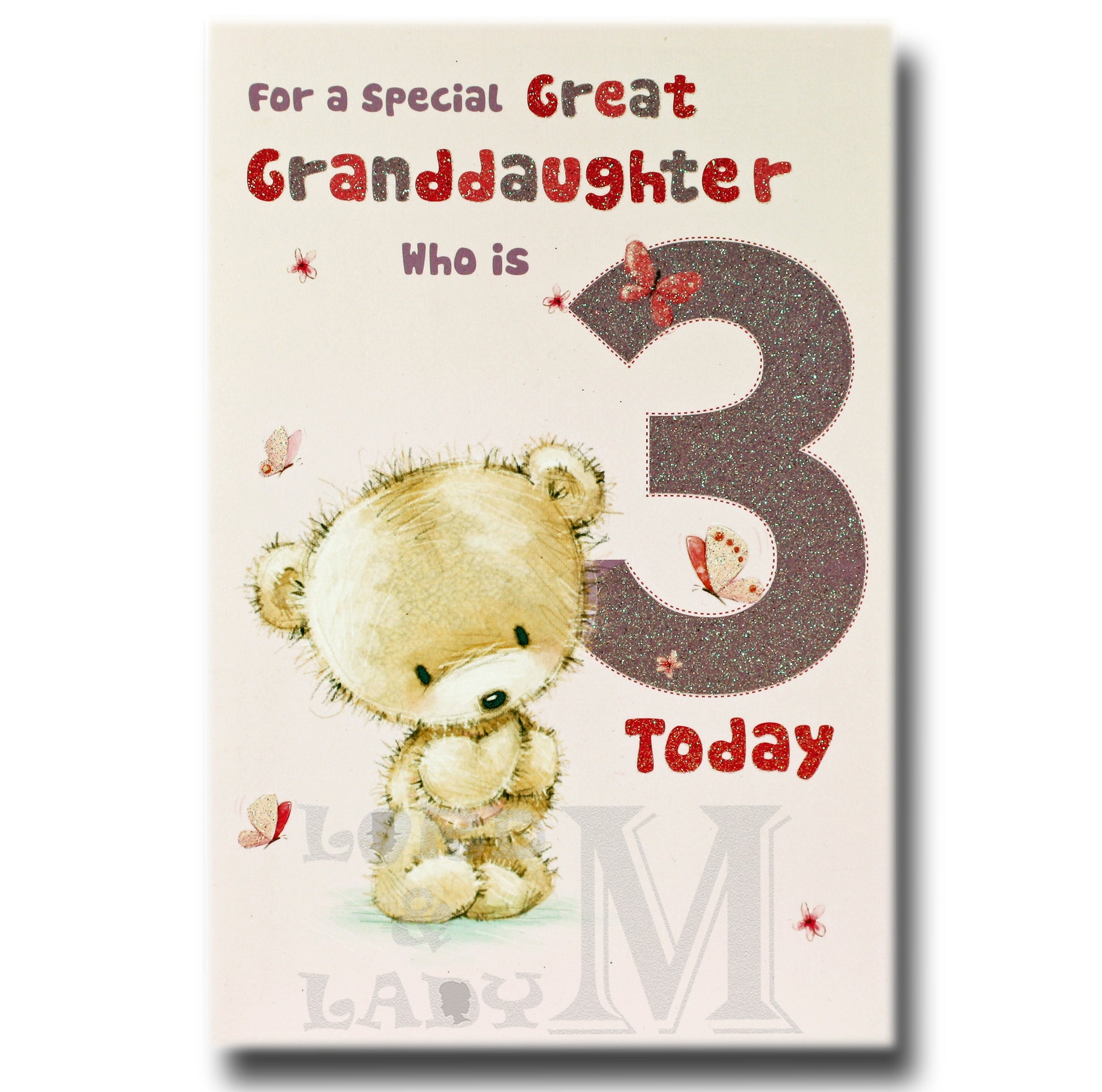 23cm - For A Special Great Granddaughter Who Is -E