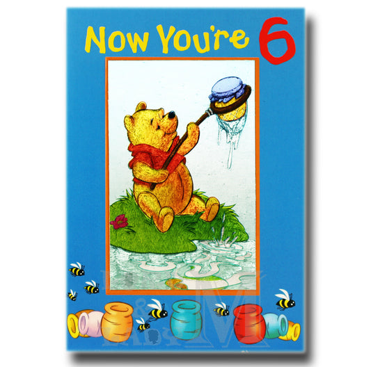 19cm - Now You're 6 - Winnie The Pooh - P
