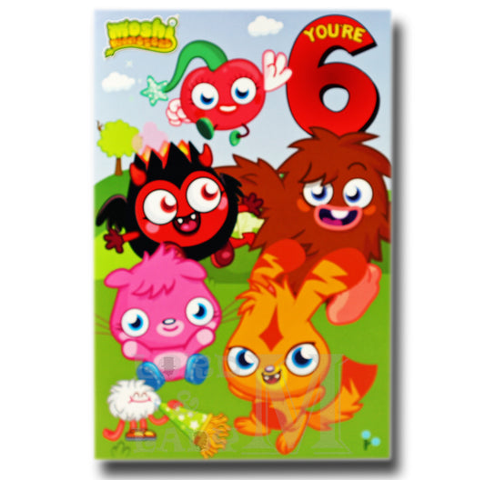23cm - You're 6 - Moshi Monsters - P