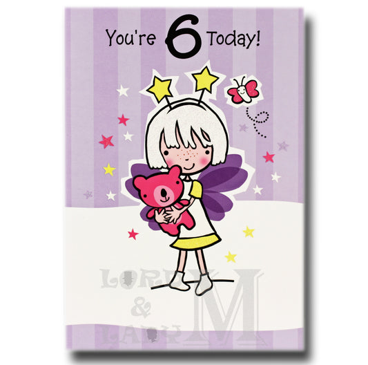 19cm - You're 6 Today! - Fairy - E