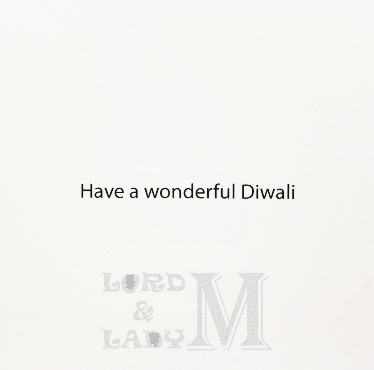 15cm - Diwali Greetings - Red Square Sikh - DV