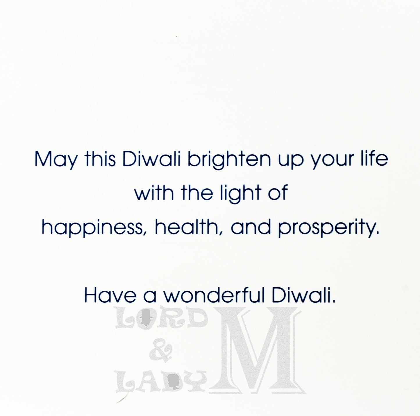 15cm - Happy Diwali Happy Diwali Happy Diwali - DV