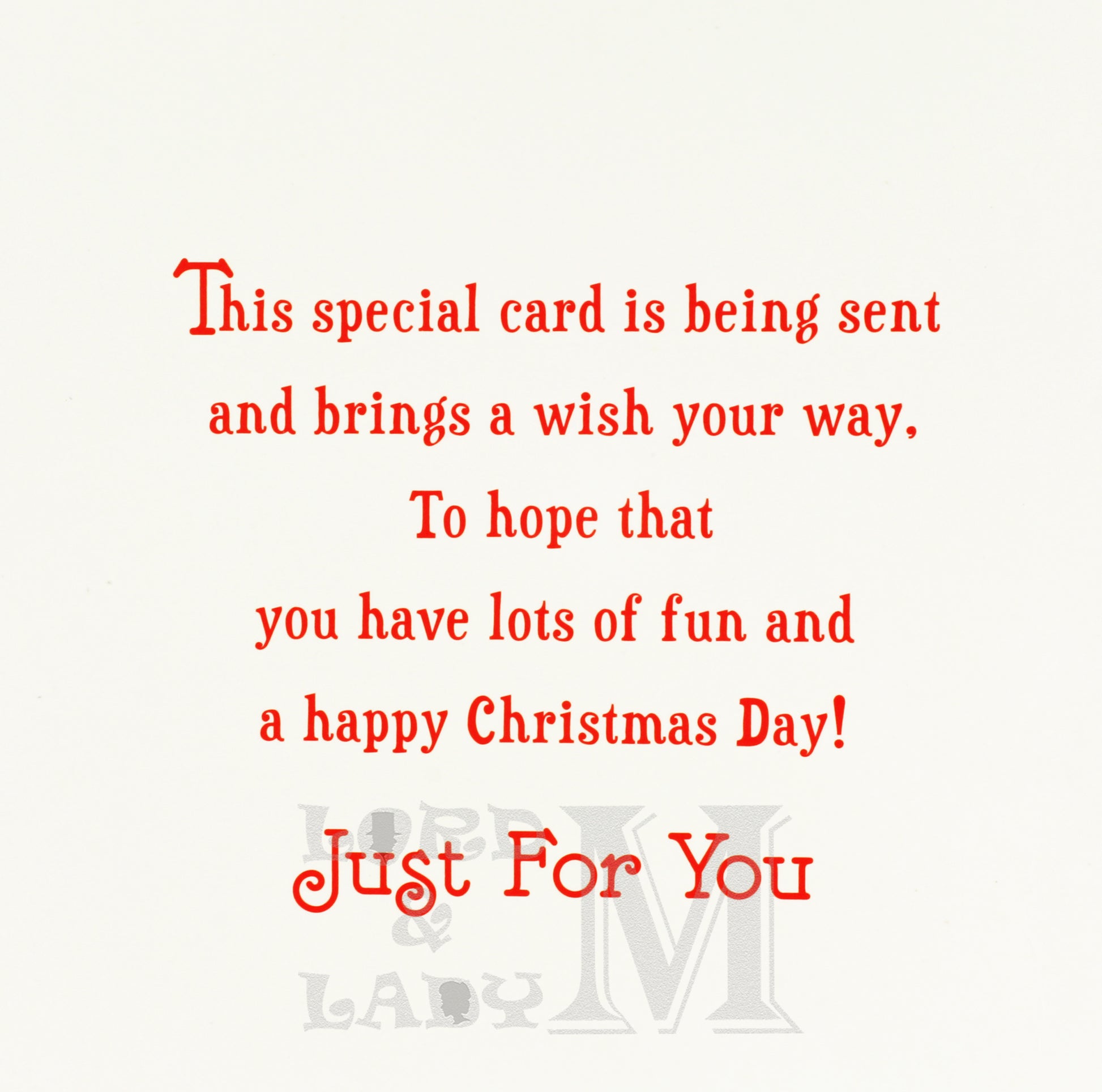 19cm - Happy Christmas To A Special ... - BGC