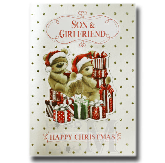 19cm - Son & Girlfriend Happy Christmas - BGC