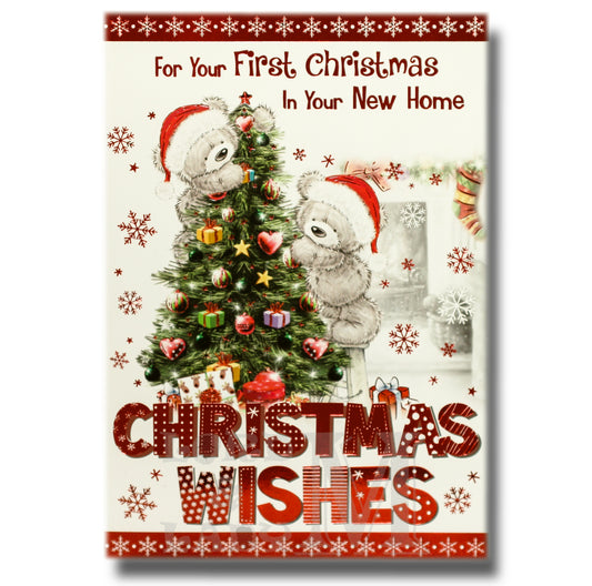 19cm - .. In Your New Home Christmas Wishes - BGC