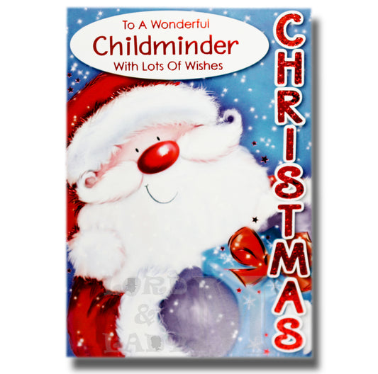 19cm - To A Wonderful Childminder With Lots - BGC