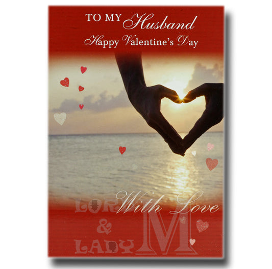 22cm - To My Husband Happy Valentine's Day - OH