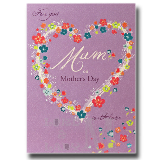 17cm - For You Mum On Mother's Day - Purple - OH