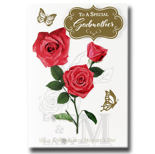 19cm - To A Special Godmother Have A Wonderful -BG