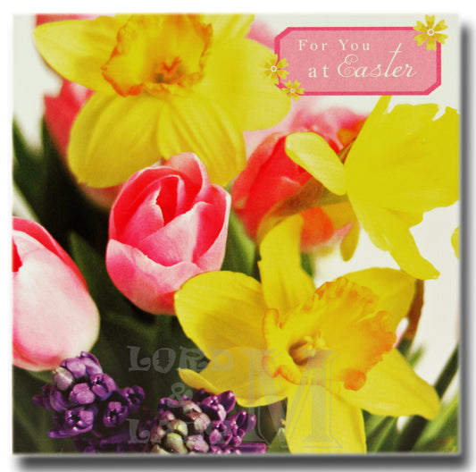 13cm - For You At Easter - Daffodils And Others