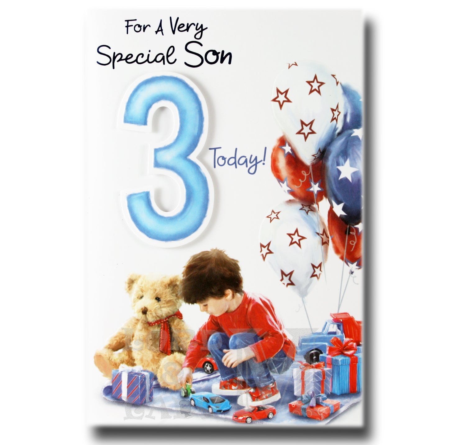 23cm - For A Very Special Son 3 Today! - Cars -BGC