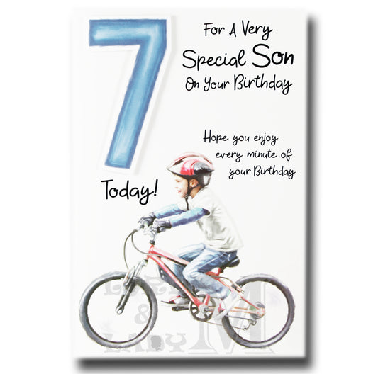 23cm - For A Very Special Son On Your Birthday -BG