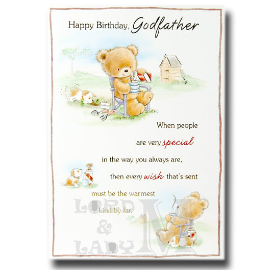 19cm - Happy Birthday, Godfather When People Are - BGC
