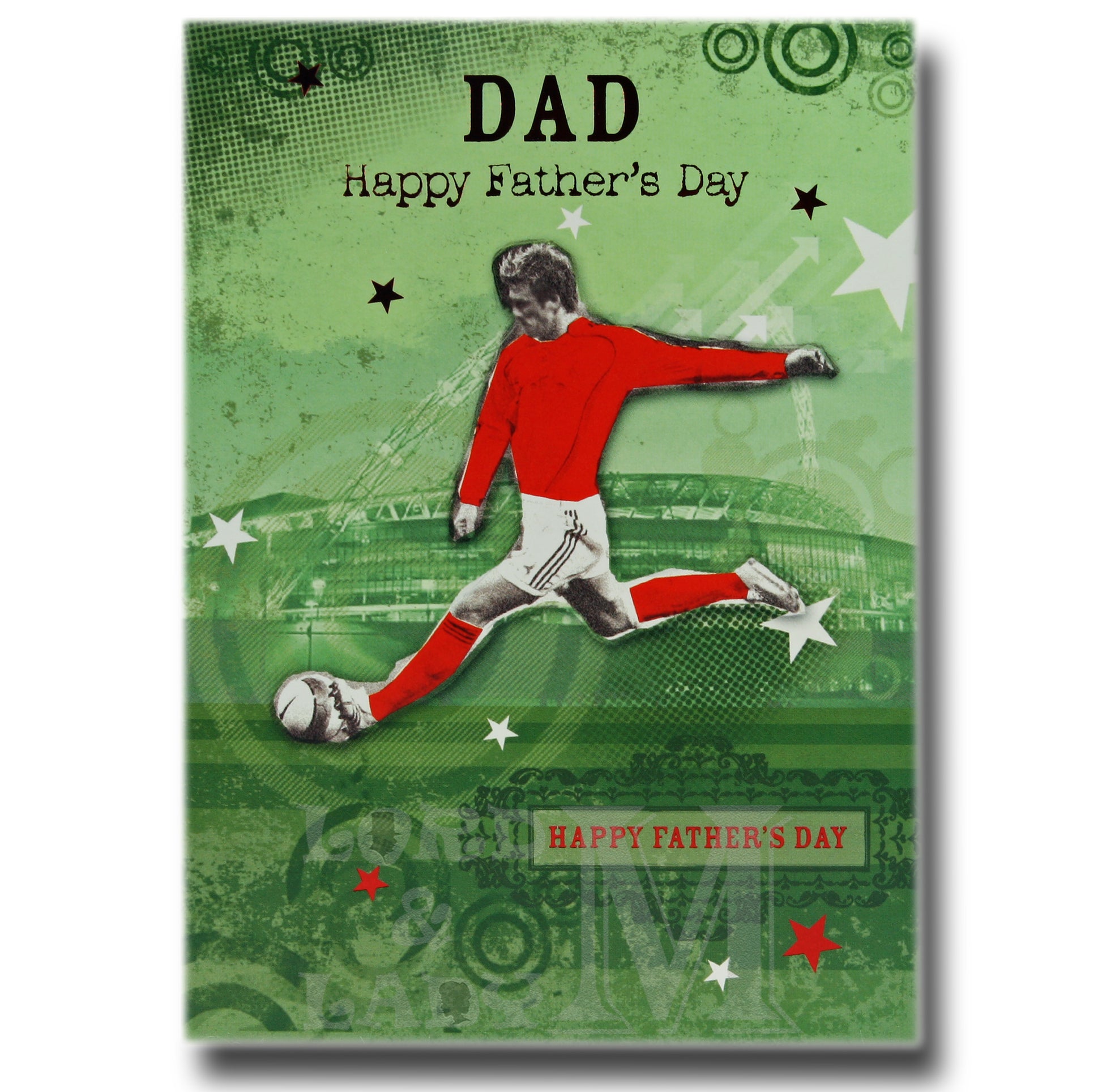 17cm - Dad Happy Father's Day - Football - OH