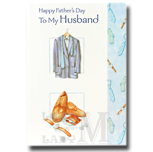 19cm - Happy Father's Day Husband - Suit - DGC